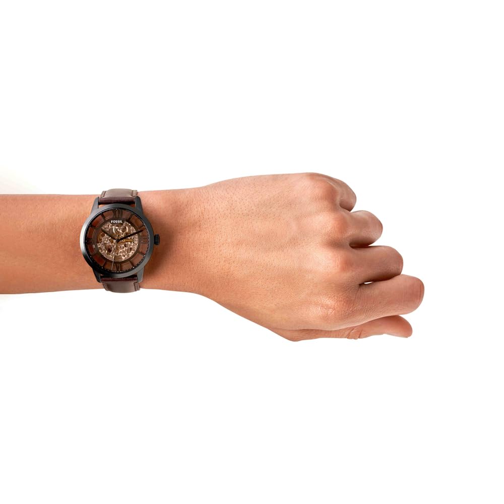 Fossil Townsman Watch for Men, Automatic Three Hand Movement with Stainless Steel Or Leather Strap