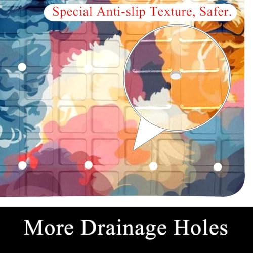 Tapis de bain antidérapant extra long et sûr pour toute la famille - 3