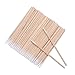 1200pcs Nails Wood Cotton Swab Cleaning 7cm Microbrush Eyelash Sticks Buds Tip Ear Toothpick Makeup Eyebrow Sticks Glue Removing Tattoo Makeup Cosmetics (1200PCS)
