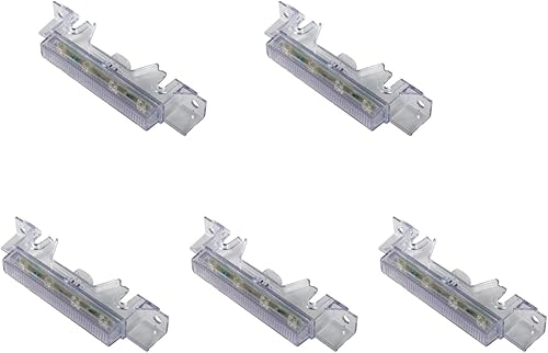 5 unids Top Marker Lights LED Roof Cab Lamps Fit para Volvo VNL VNM 2008-2017 ruck Top Marker Lamp Blanco LED Amarillo 12V