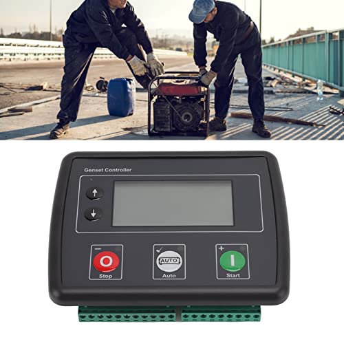 Panneau de commande de générateur avec écran LCD et module automatique 600V en ABS durable