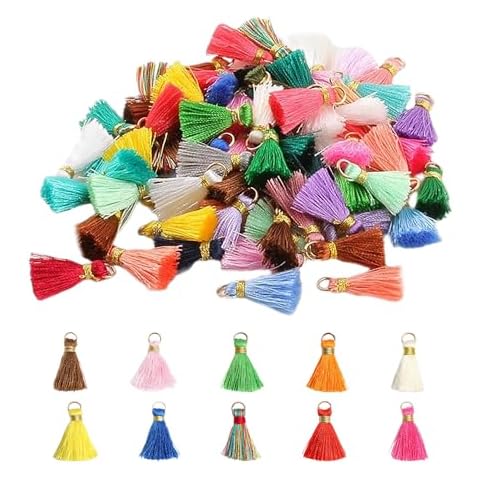 Lot de 50 pompons colorés DAZZLUXE Cover