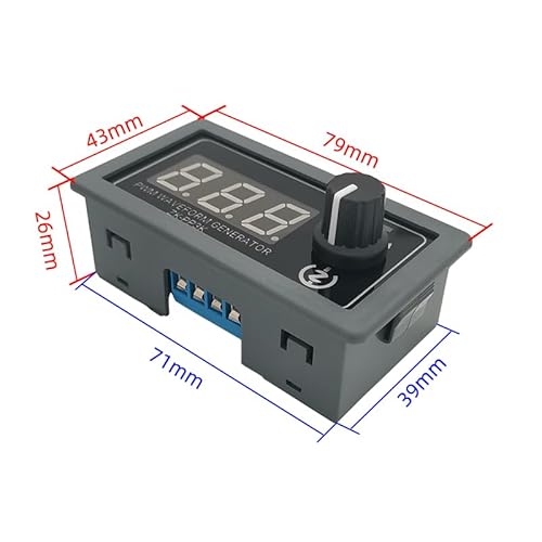 PWM Signalgenerator, 1 Hz–150 KHz, Einstellbares PWM Arbeitszyklus Modul, 30 A, 360 W, PWM Impulsgenerator Treibermodul mit LCD-Anzeige