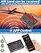 ZHIWHIS Shortwave Radio with APP Control and Antenna Port, AIR AM FM SW UHF VHF WB NOAA Emergency Radios, Flashlight/SOS Alarm/Bluetooth/MicroSD Play/1000Presets/Rechargeable Portable Receiver ZWS-757
