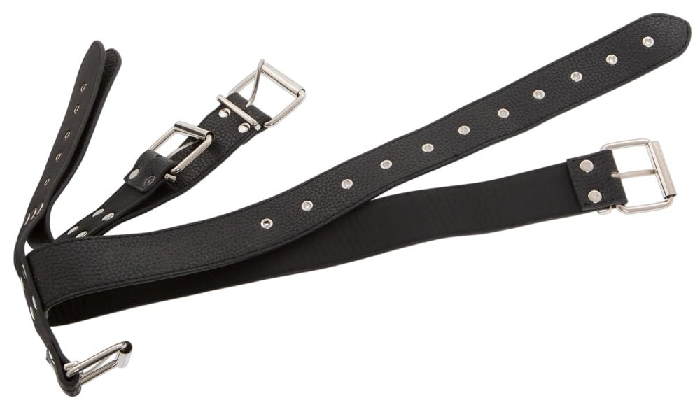 Sangle Attache Poignets Chevilles Cou - Kit BDSM Noir - Chez-laurette