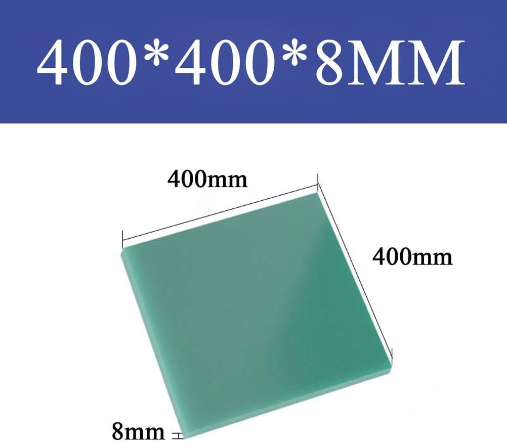Płyty z włókna szklanego FR4, płyty żywicy epoksydowej, izolacyjne włókien do izolacji elektrycznej, prototypowania płytek PCB DIY, naprawy(400 * 400 * 8mm)