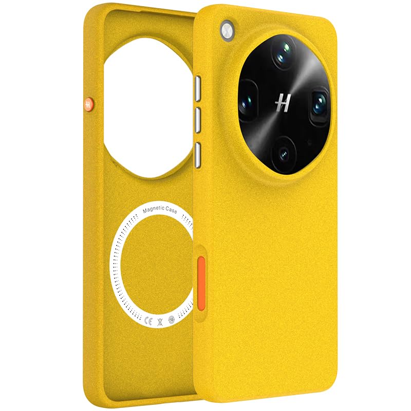 Lemxiee Magnetisch Case für Oppo Find X9 Ultra hülle mit Metallknöpfe,Kompatibel mit MagSafe Handyhülle