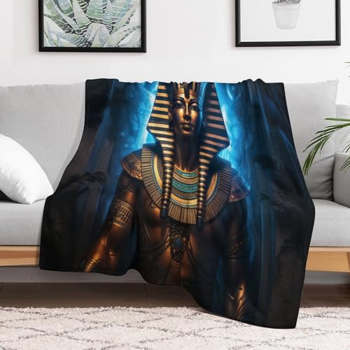 Couverture pharaon égyptien pour éliminer les frissons sur le sofa - 3
