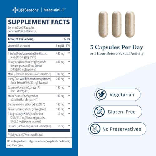 LifeSeasons Masculini-T Testosterone Support