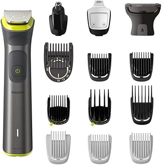 Philips Series 7000 All-in-one Trimmer, 14-in-1 Multigroom for face, Head and Body, One Tool - Ultimate Precision, 21 Length Settings (0.5-16 mm) (Model MG7930/15)