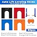 80 Pcs Car Lift Auto Leveling Shim Install Kit for 2 Post 4 Post Car Lift Precise Leveling Installation, 4/5