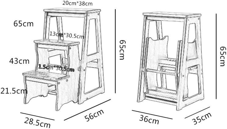 Support à fleurs multifonction en bois pour embellir le salon