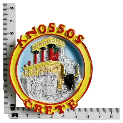 Imán decorativo para refrigerador Grecia souvenir miniatura 2