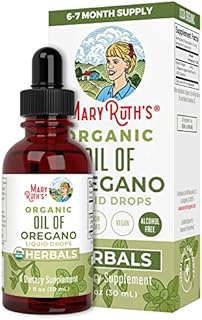 Oregano Oil Drops | 6 Month Supply | USDA Organic Oil of Oregano Liquid | Herbal Blend for Immune Support | Digestive Health | Overall Health | Vegan | Sugar Free | Non-GMO | 1 Fl Oz