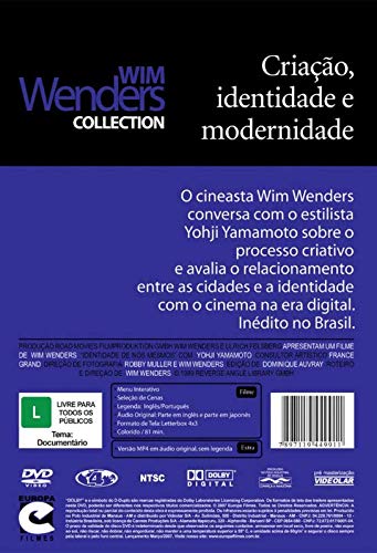 Identidade de Nós Mesmos - ( Aufzeichnungen zu Kleidern und Städten ) Wim Wenders