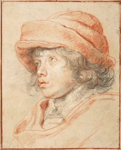 Portrait Rubens's Son Nicolaas : Tableau Extra Large avec Cadre