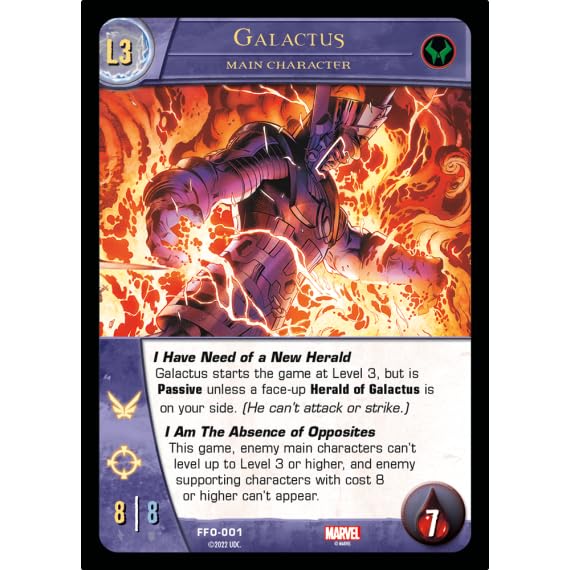 VS System 2PGC Marvel: The Herald - 55 Karten Sammlerspiel Ab 14 Jahre | Marvel Sammelkartenspiel Mit Kosmischer Macht