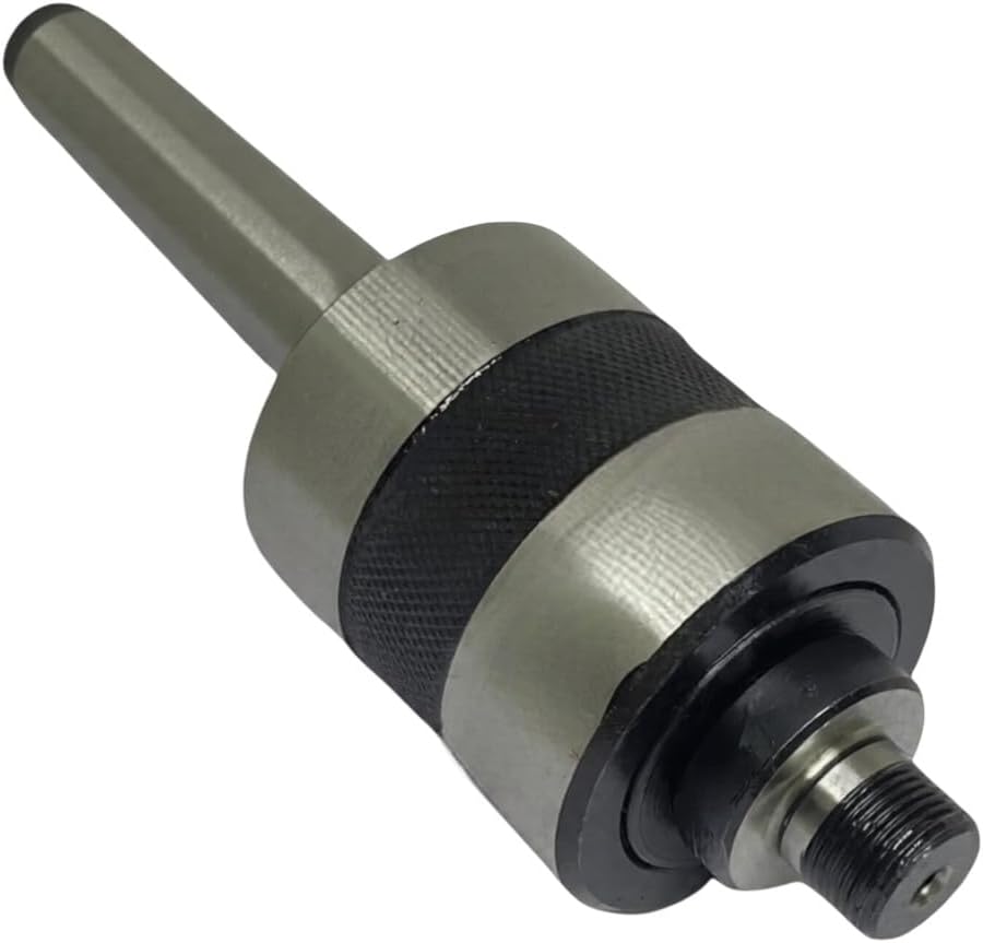 MT2 Threaded Revolving Live Center – Morse Taper 2MT Turning Centre with 14×1 mm Thread | Ball Bearing Tailstock Live Center for Lathe