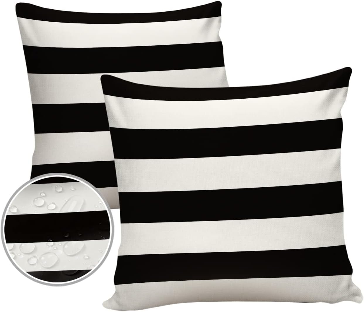 HilariousM Outdoor Pillows 24x24 Waterproof Outdoor Pillow