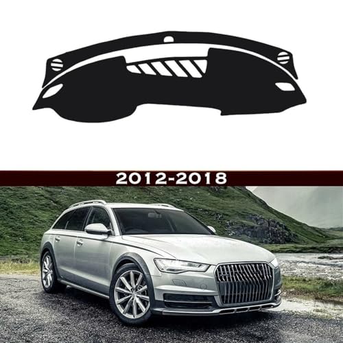 Couverture tableau de bord Audi A6 C7 tapis anti-dérapant tapis d'ombrage 2012-2018