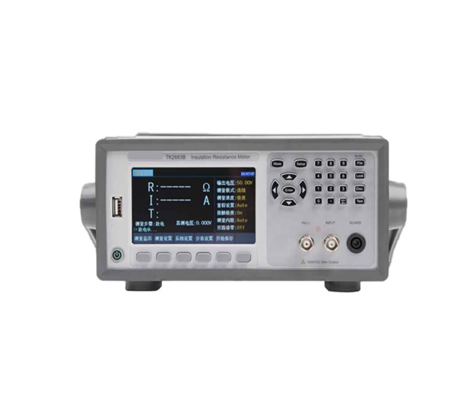 Megóhmetro Probador De Resistencia Aislamiento TK2683A, Alta 100KΩ-10TΩ, Electrónico CC Programable