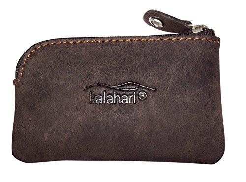 Preisvergleich Produktbild Kalahari 440593 Kaama L-93 Etui für Speicherkarten Leder braun