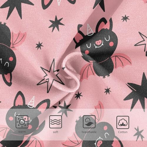 Little Girl Underwear Toddler Panties Kids Undies Halloween Cute Bats Soft Cotton Briefs 2T-8Y3