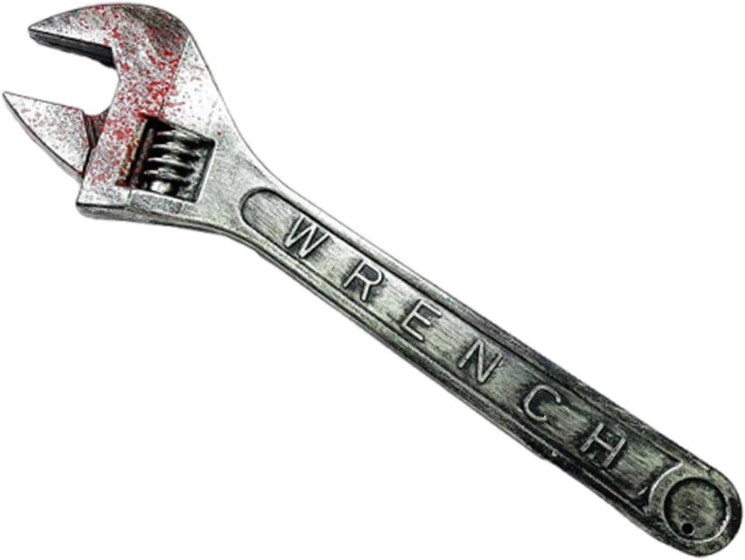 Halloween Key Fake Tool Accessory Simulation Spanner Toy Realistic Appearance Texture Made of PP Suitable for Cosplay Fancy Dress Party, 45cmx12cmx5cm