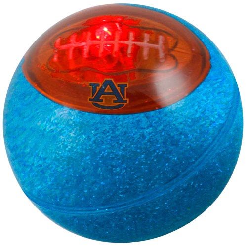 NCAA Auburn Super Ball, 3-Inch, Clear