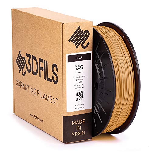 3DFILS Filamento PLA 3D850 1.75 mm Marrón Beige
