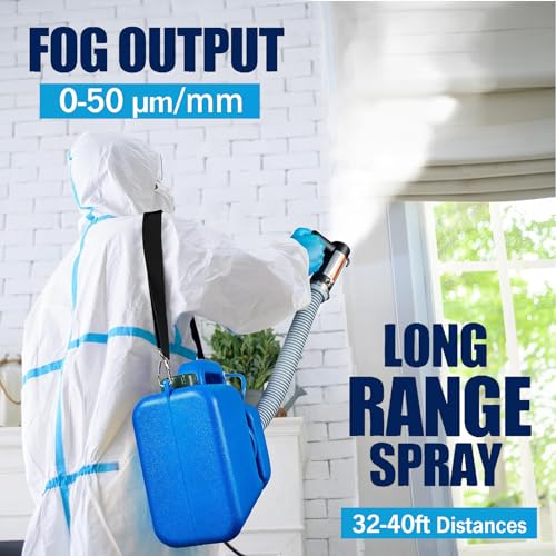 Lonyeon 8L Electric Ulv Cold Fogger Machine With Backpack Mist Atomizer, Adjustable Flow Rate thumb #3