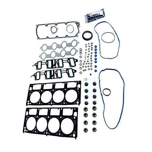 Image of Partsflow Head Gasket Set For Cadillac Escalade For Chevrolet Express For Chevrolet Silverado For Chevrolet Suburban For Gmc Savana For Gmc Sierra For Gmc Yukon Xl For Hummer H2 6.0L V8 (16 Valve)