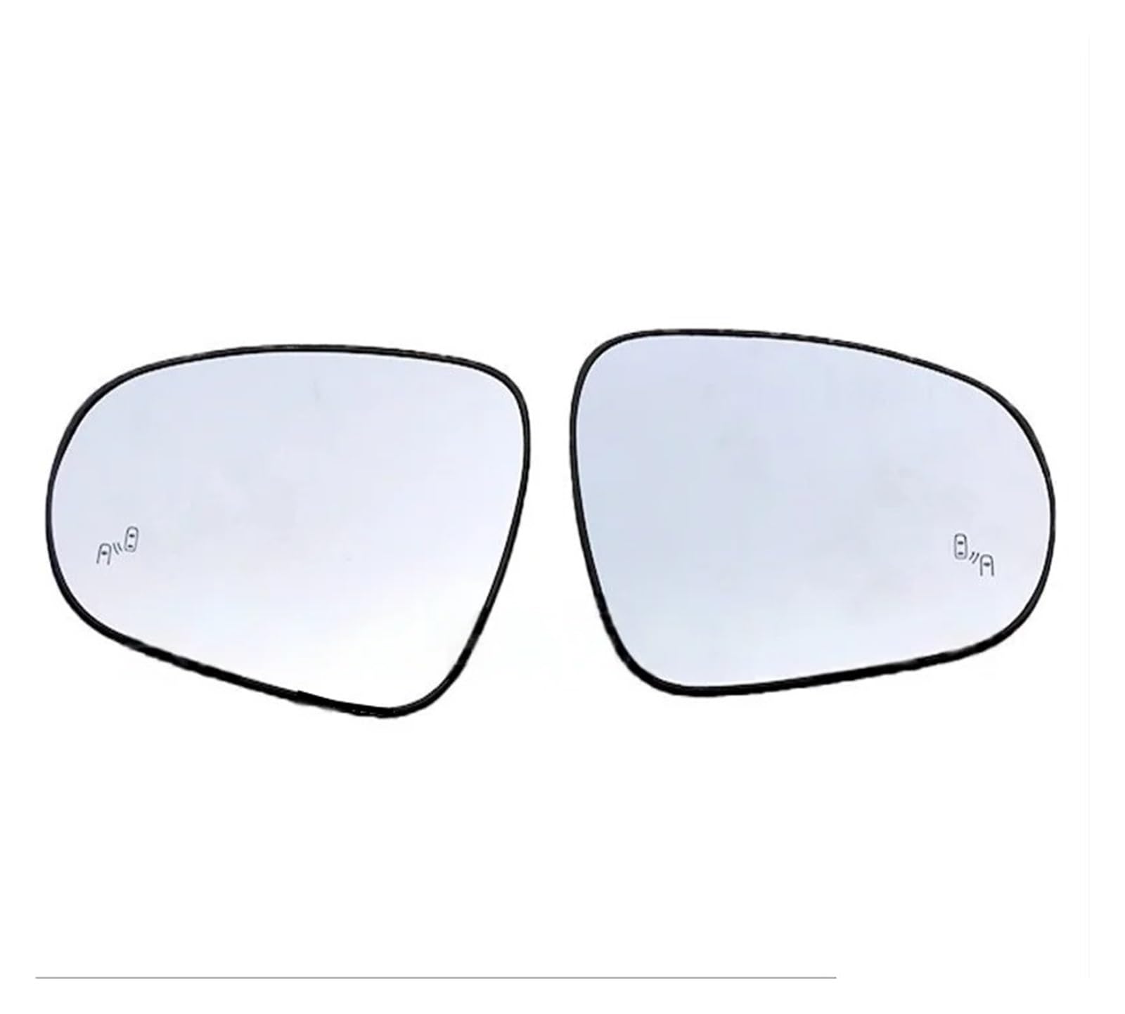 Wing Door Mirror Glass For Lexus ES ES200 ES250 ES260 ES300 ES350 2012-2018 Rearview Mirrors Glass Door Side Mirror Lens With Heating Blind Spot(2PCS left and right)