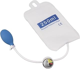 Pressure Infuser Bag, Reliable TPU Professional Easy Storage Medical Pressure Infusion Sack Thickened Leakage Proof for Blood Fluid Quick Infusion (Type 2)