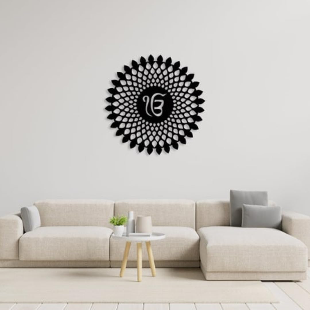 Stash House Ek onkar Wooden Wall Art,Sikh wall art,MDF Wall Hangings,Sikhism Religuous Wall Decoration,Sikhism Wall Art, Gurudwara Punjabi Decor (40 x 40 cm, Black) (B0CYHGNF1Z) Amazon Price History, Amazon Price Tracker
