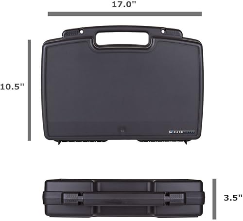 Miniatura 7 de CASEMATIX Funda de viaje compatible con Epson WF-100 y WF-110 impresora móvil inalámbrica, cartuchos de tinta, adaptador de corriente, cables