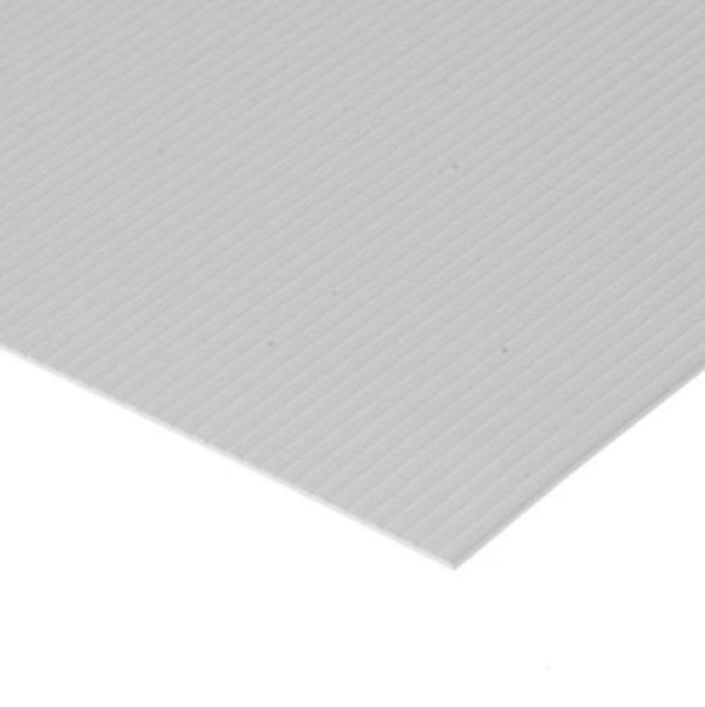 evergreen 2040 Structured Plate 0.5 x 150 x 300 mm Pitch 1.00 mm Pack of 1