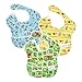 Bumkins Dr Seuss SuperBib, Baby Bib, Waterproof, Washable, Stain and Odor Resistant, 6-24 Months (Pack of 3) - Green Eggs, Yellow Fish, Cat In The Hat