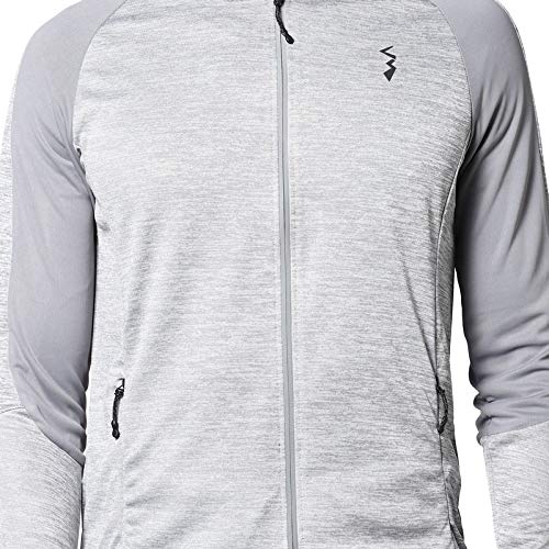 Image of CAHOOT Men Grey Full Sleeve Sports Jacket