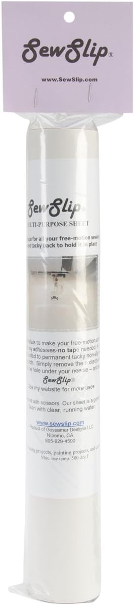 Sew Slip SEWSLIP Multi-Purpose Quilting Sheet with Round Hole, 12 by 18-Inch