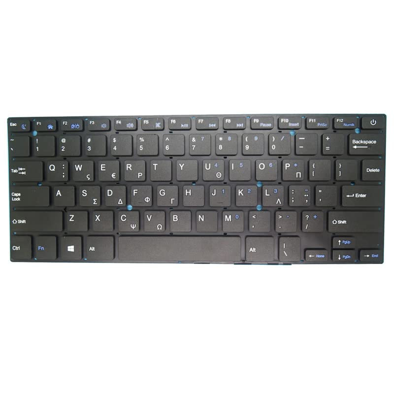 Laptop Keyboard for Quest Slimbook II 14.1''GTN1408 Greece...