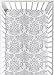 Sweet Jojo Designs Fitted Crib Sheet for Elizabeth Baby/Toddler Bedding - Damask Print