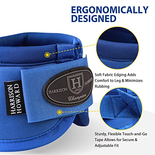 Image of Harrison Howard Horse Bell Boots Overreach Bell Boots No-Turn Bell Boots for Horse-Durable Protective Hoof Boot