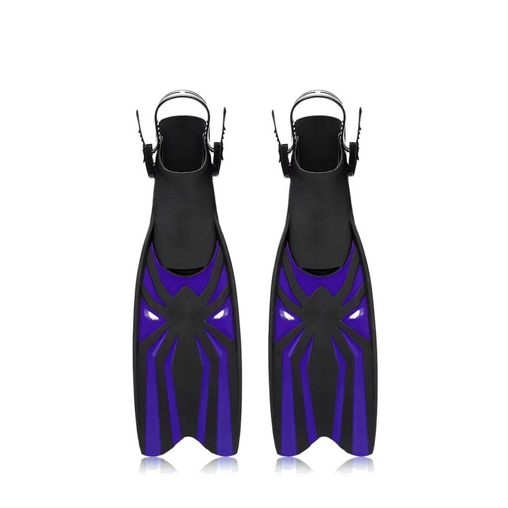 Pinne da Nuoto Regolabili for Adulti, for Nuoto, Snorkeling, Immersioni, Pinne Lunghe, Scarpette in Silicone, Pinne da Immersione Professionali