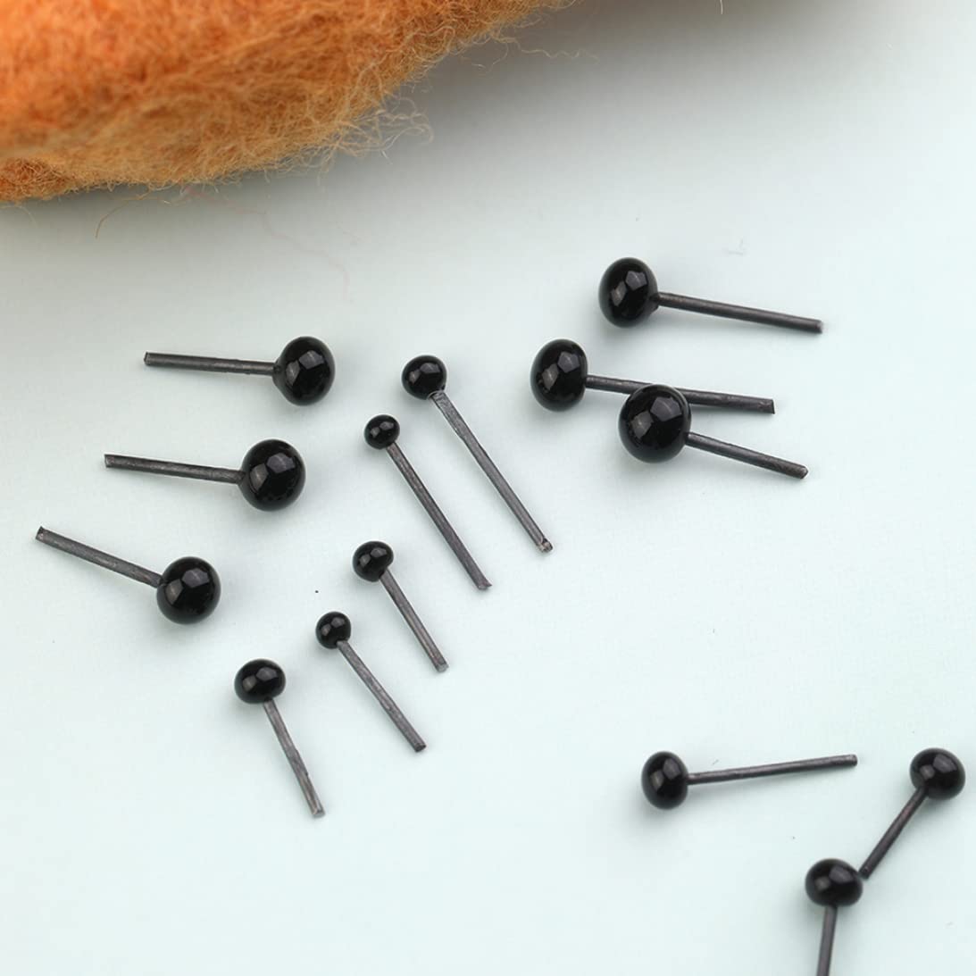Yeux Pour Poupées Peluches Feutrage Lot De 300 Yeux De Sécurité En Verre Pour Poupée - Tailles 2, 3, 4 Mm - Pour Feutrage, Ours En Peluche, Loisirs Créatifs