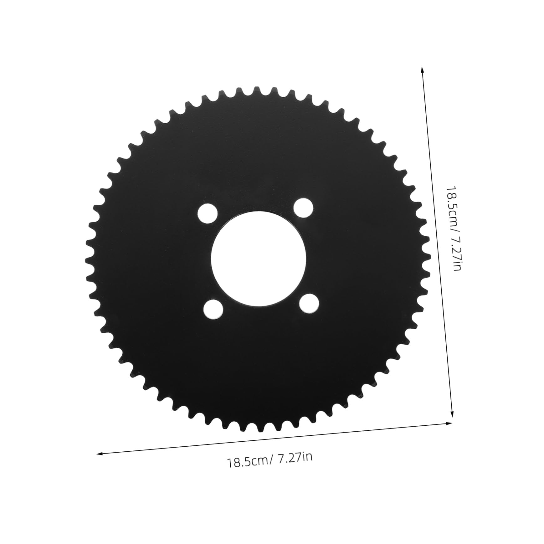 Amosfun Go Kart Kettenrad Atv Kettenrad Langlebiges Sprocket für Scooter für Rennstrecken Skateparks und Strände Einfache Installation Vielseitige Anwendung