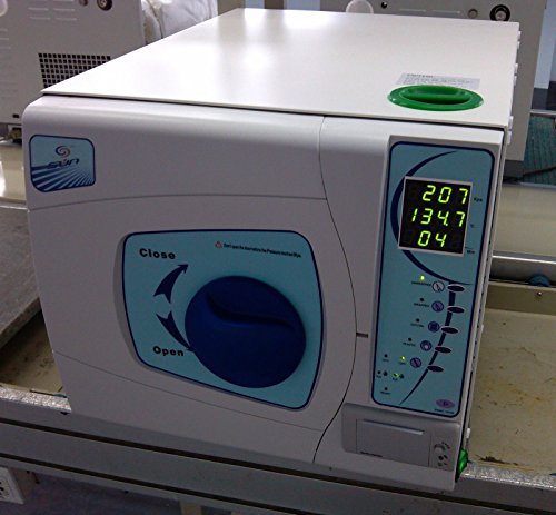 EustomA 23L Lab Autoclave Blue Digital Display with Printer Sun23-Ⅱ High Pressure Steam Three Pulsating Vacuum - Thumbnail 2