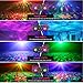 Disco Lights Disco Ball, Sound Activated Party Light with Roating Disco Ball,Star Projector,Ocean Light and Laser Lights for Party DJ KTV Club Wedding Festivals Stage Dancing Christmas