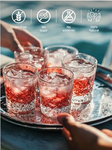 Image of TeeLux Orange Spice Tea, Blended Rosehips with Cinnamon & Hibiscus, Refreshing & Soothing Taste, Caffeine Free, 50 Count