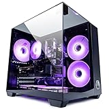 Gaming PC Venom Black Luftkühlung, RGB, bis 128GB RAM, GTX 1660S/ RTX 3050/ RTX 5060, bis 2TB SSD, Intel E5, WiFi, BT (1. Grafikkarte: NVIDIA GTX 1660 SUPER, 32GB RAM | 240GB SSD)